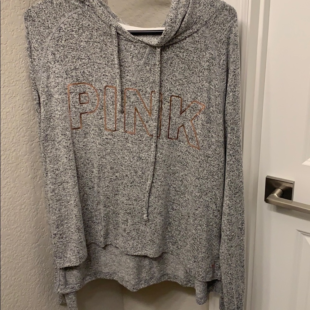 PINK lightweight sweater!! worn once!!!